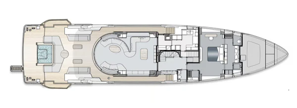 Benetti Oasis 34M Main-Deck-1