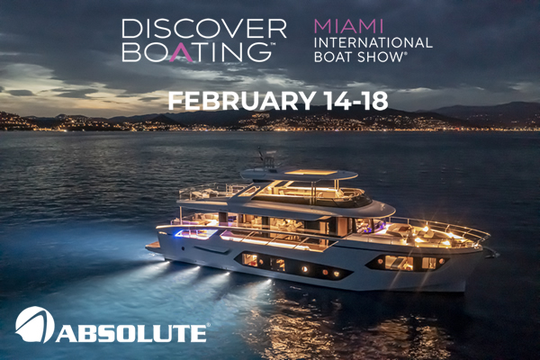 ABSOLUTE AT MIAMI INTERNATIONAL BOAT SHOW 2024